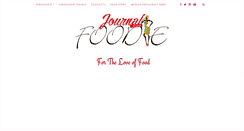 Desktop Screenshot of journaldunefoodie.com